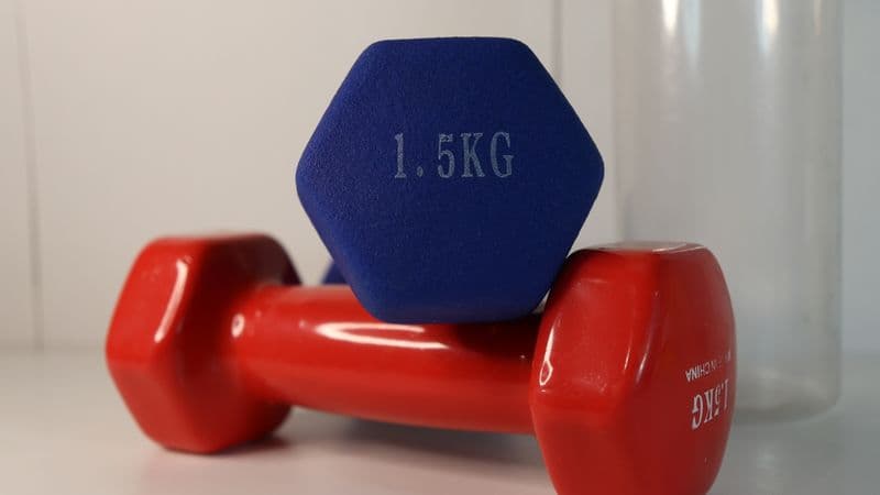 Illustrative photo for FITPLAM Adjustable Dumbbell Set