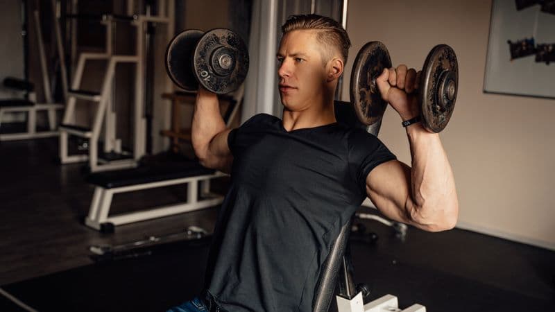 Illustrative photo for FLYBIRD 25 lb Adjustable Dumbbell