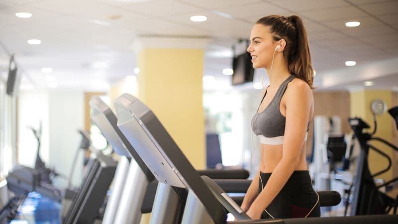 Illustrative photo for HAHBHC Portable Walking Treadmill with Handle Bar